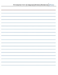 Free Printable 5x8 Notecards Template Free Printable 5x8 Notecards Template
