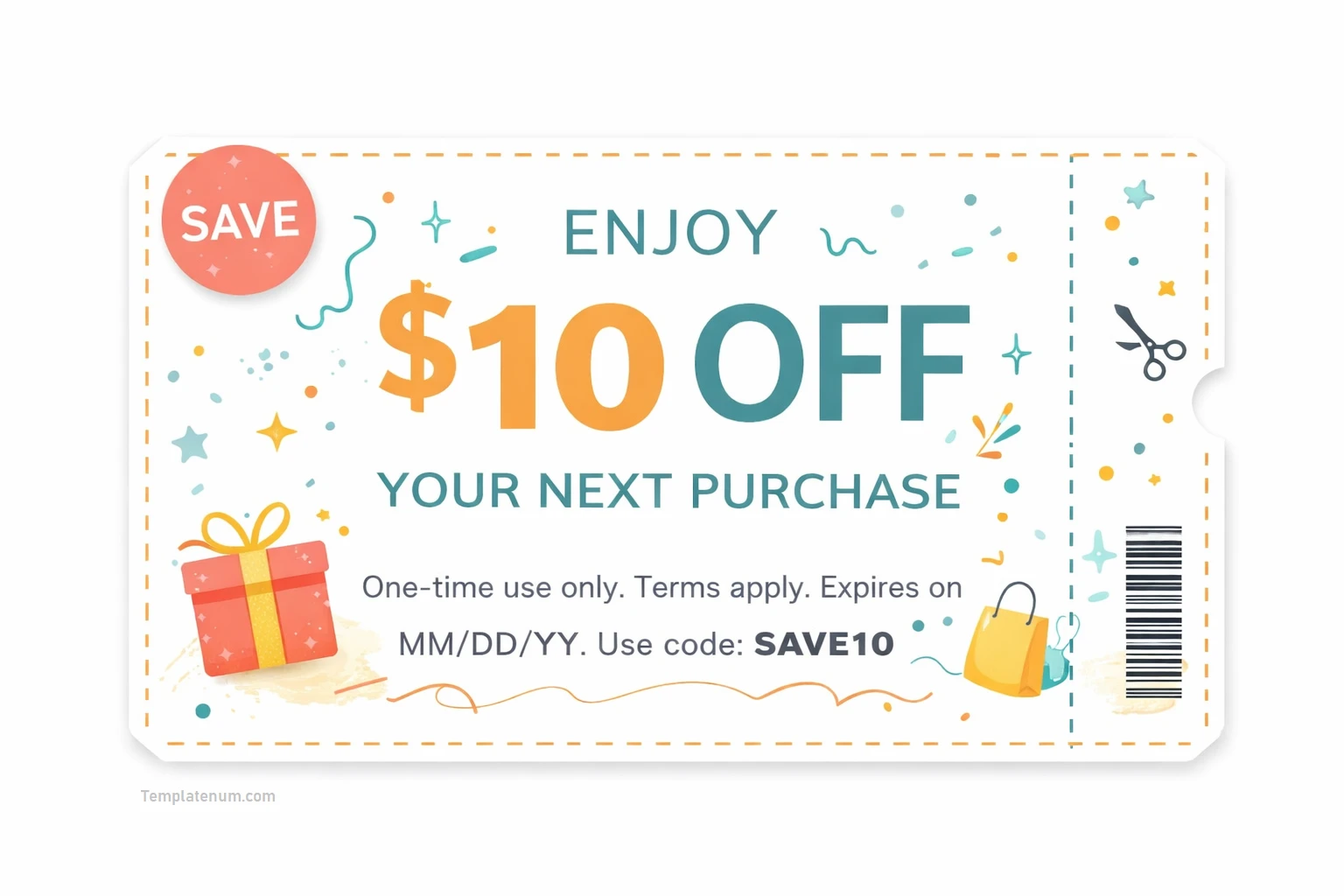 Coupon Template Customizable Coupon Template Word