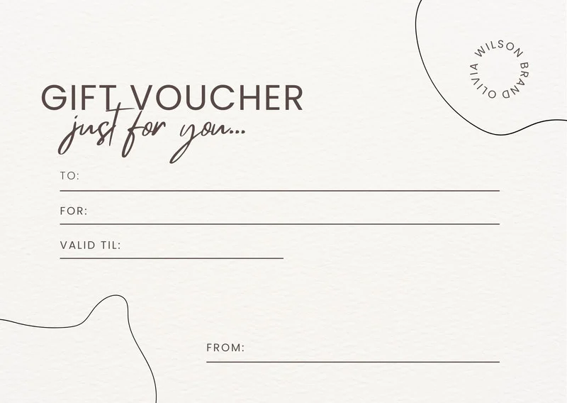 Gift Card Template Example Gift Card Template Example