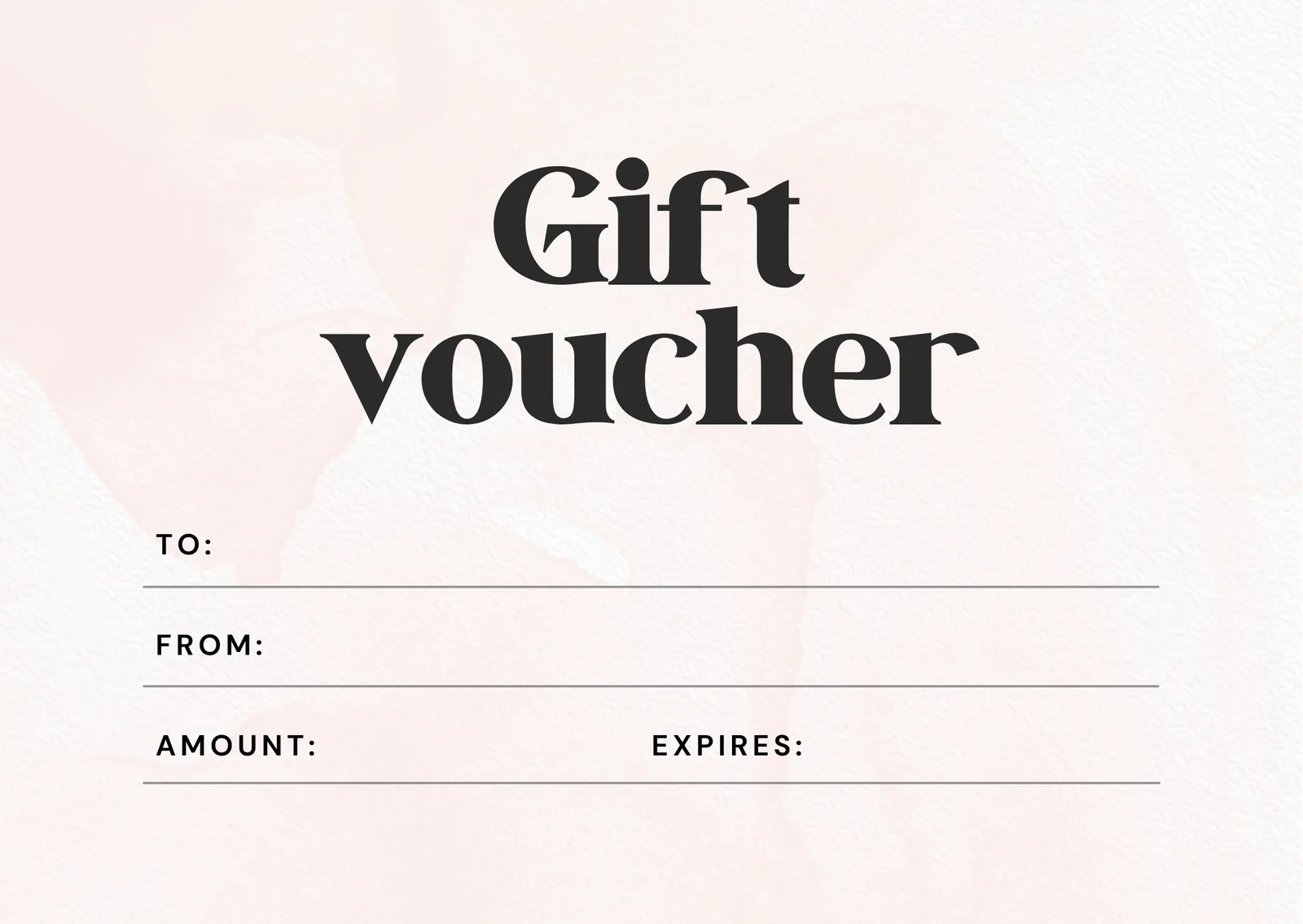 Gift Voucher Template Sample Gift Voucher Template Sample