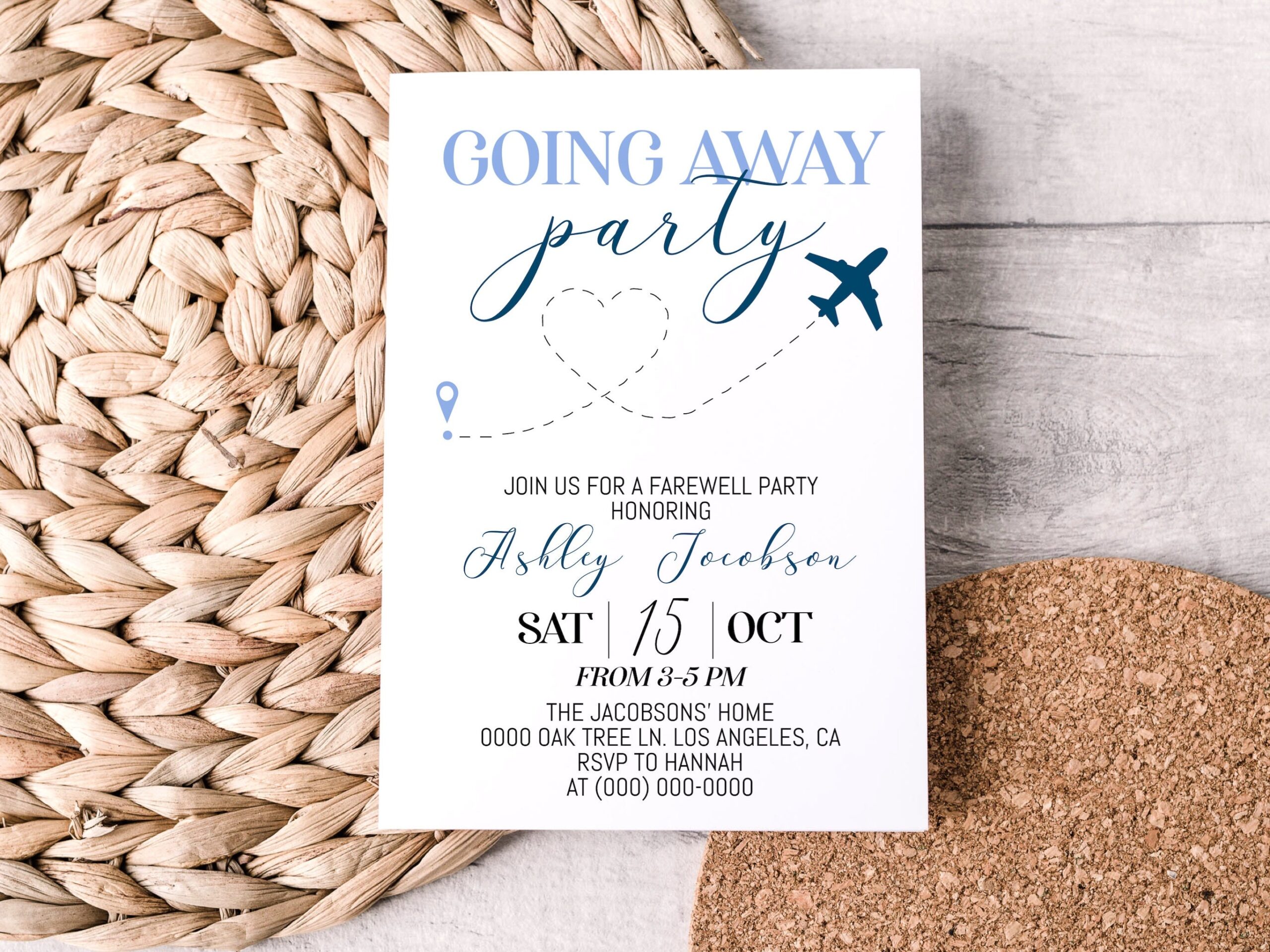 Going Away Party Invitation Template Going Away Party Invitation Template