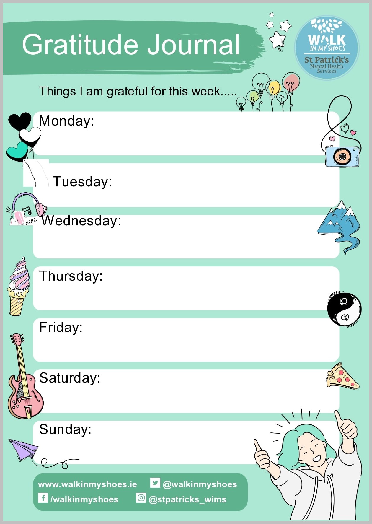 Gratitude Journal Template Sample Gratitude Journal Template Sample