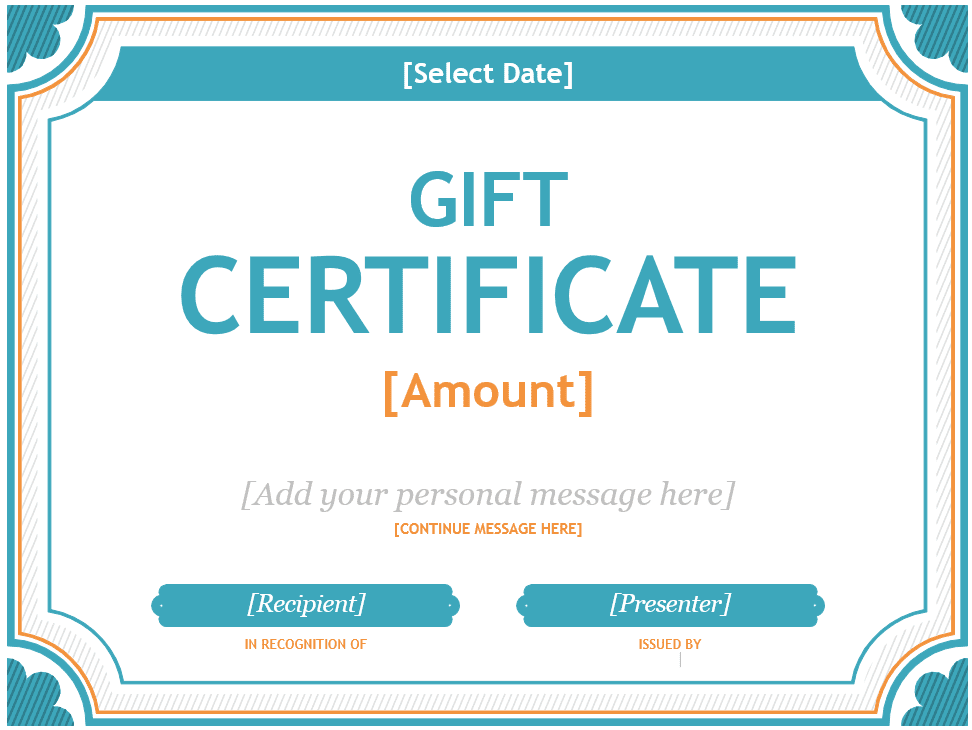Sample Gift Card Template Sample Gift Card Template