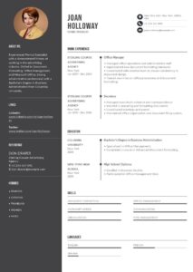 Best CV Template (Word)