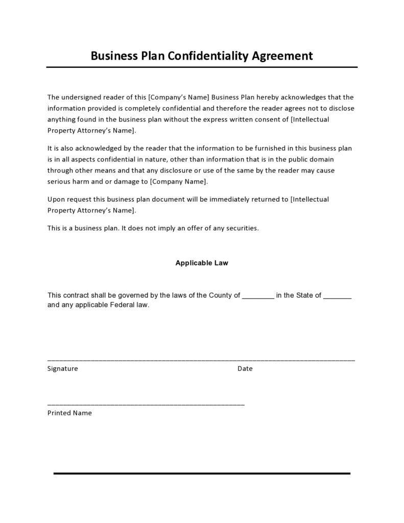 Confidentiality Agreement Template Word confidentiality-agreement-template-word