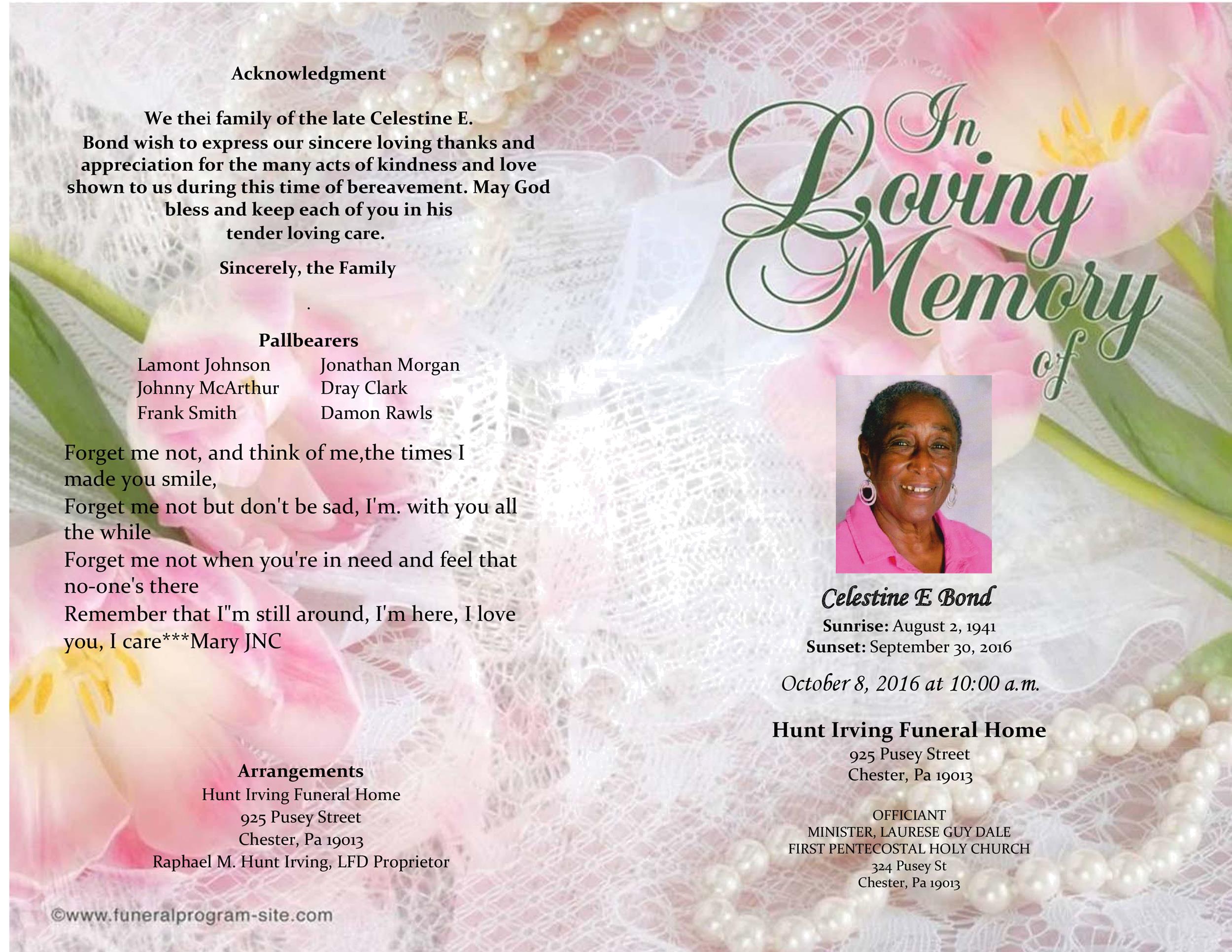 catholic funeral program template catholic funeral program template