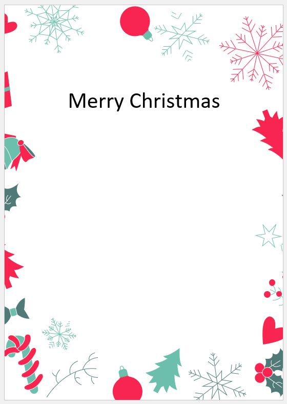 christmas letter template christmas letter template