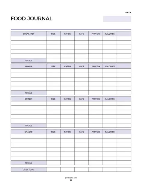 food journal template google sheets food journal template google sheets