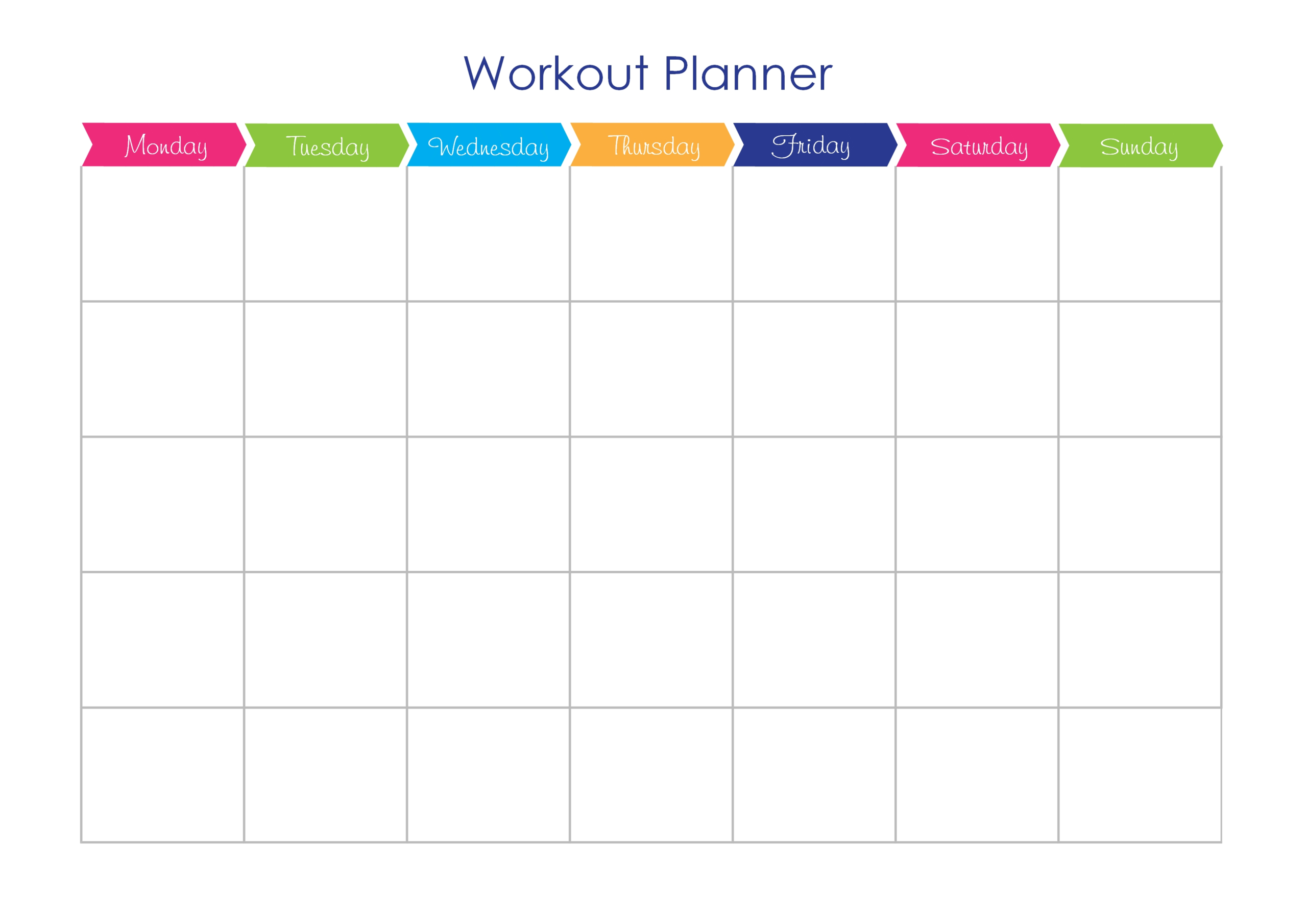 free printable fitness calendar free printable fitness calendar