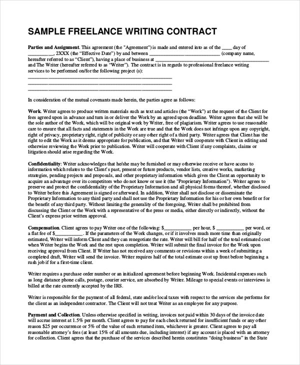 self employment contract template self employment contract template