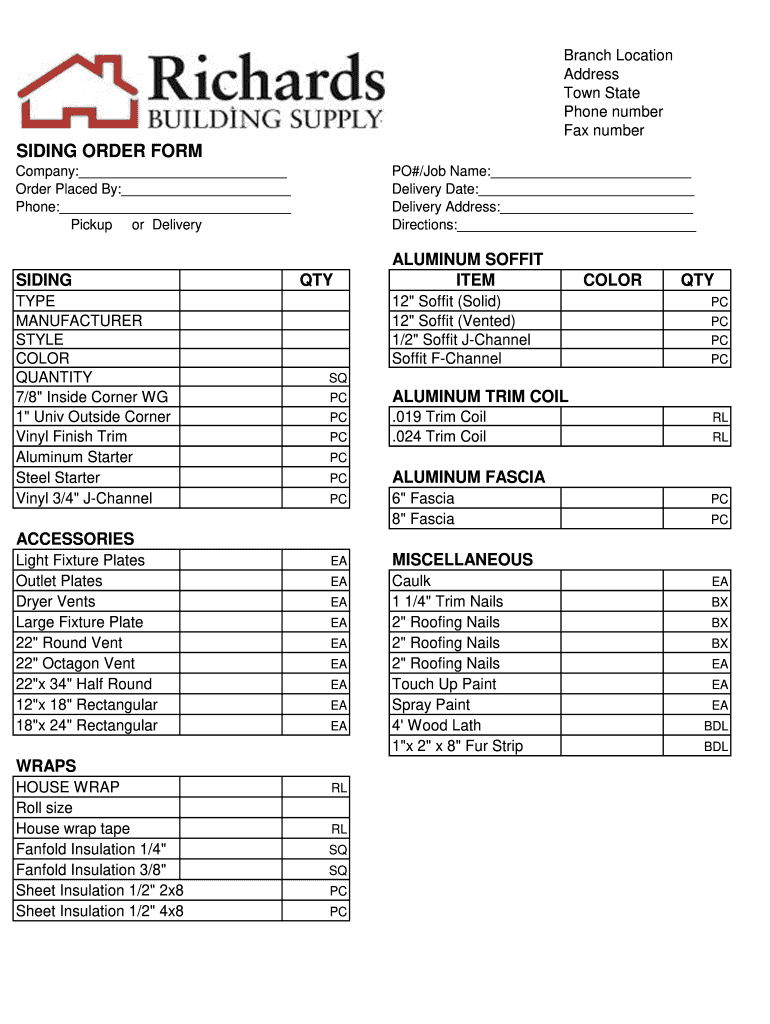 sample siding estimate template sample siding estimate template